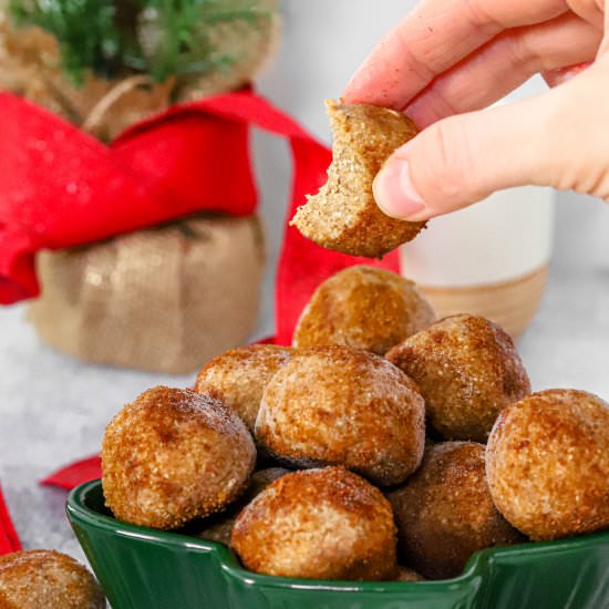 No Bake Snickerdoodle Cookie Dough