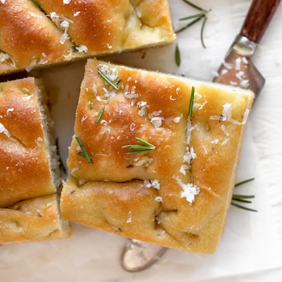 Focaccia with Rosemary