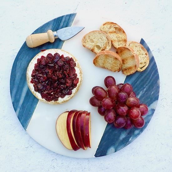 Baked Brie With Honey and Dried Cra