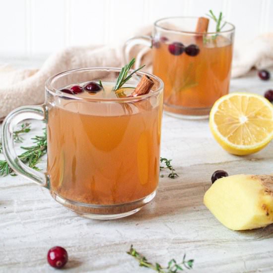 Herbed Mulled Cider