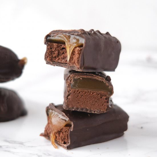 Vegan Copycat Mars Candy Bar