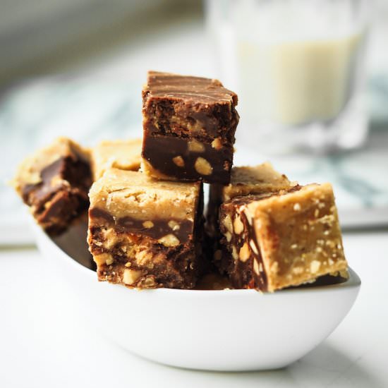 Crunchy Chocolate Peanut Butter Fudge