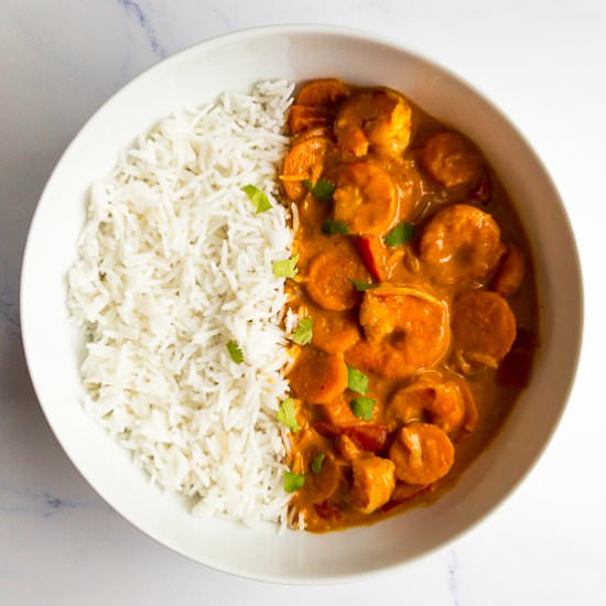 Coconut Shrimp Curry