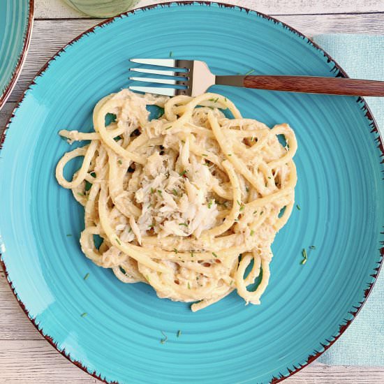 Cajun Crab Alfredo