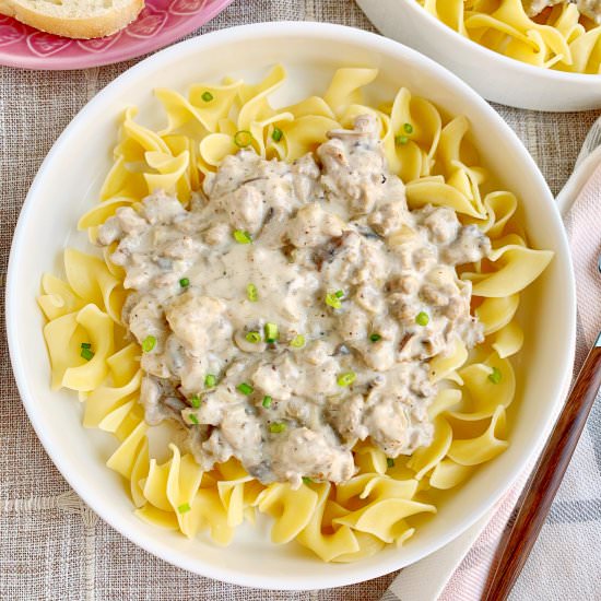 Turkey Stroganoff