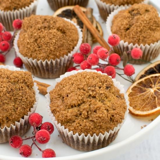 Christmas Muffins [vegan]