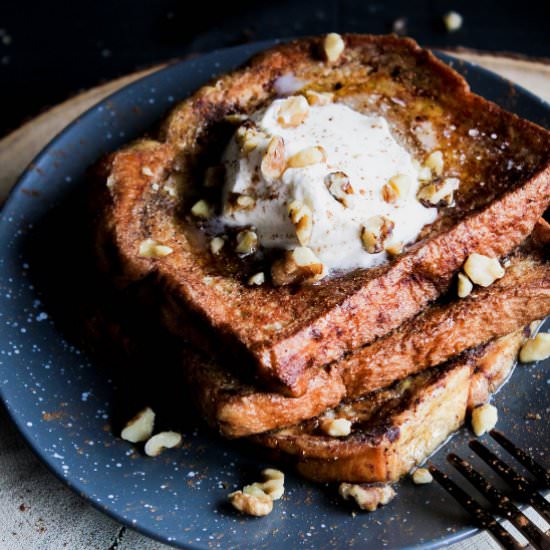Pumpkin Spice French Toast