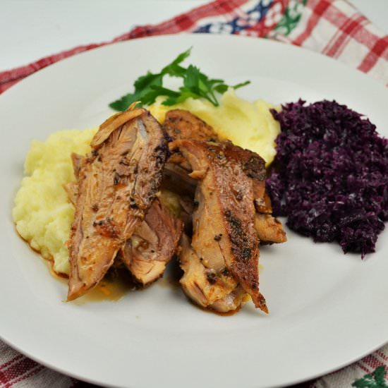 Oven Baked Turkey Legs Recipe