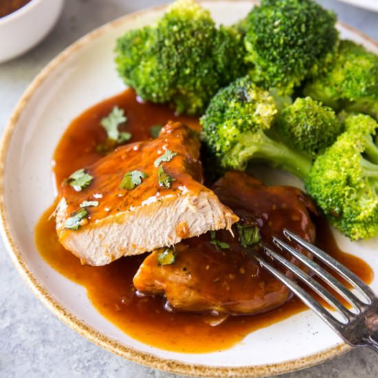 Honey Garlic Pork Chops