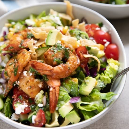 Chopped Shrimp Salad