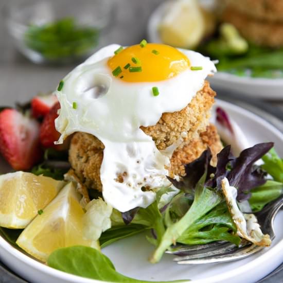 Salmon Crab Cakes