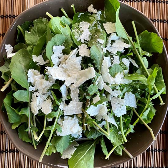 Simple 5 Minute Rocket Salad