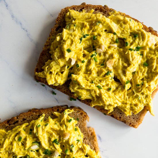 Healthy Curry Chicken Salad