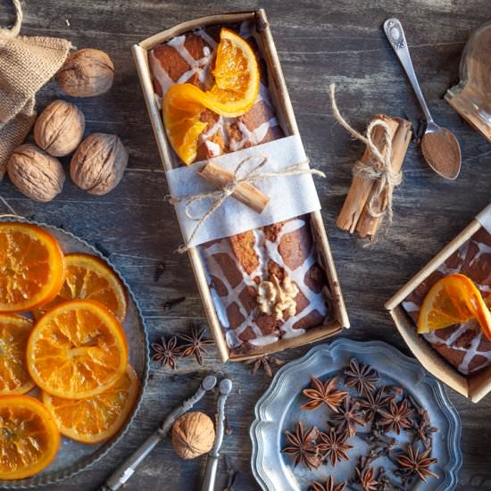 PLUMCAKE DE NARANJA CONFITADA
