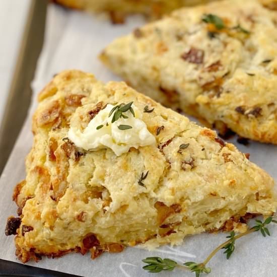 Cheese and Onion Scones