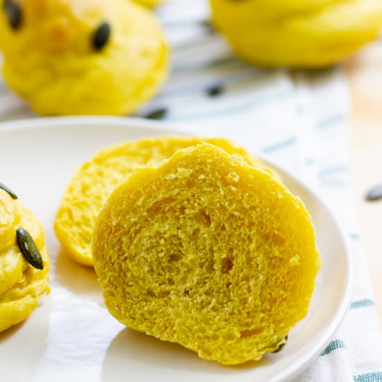 Pumpkin rolls