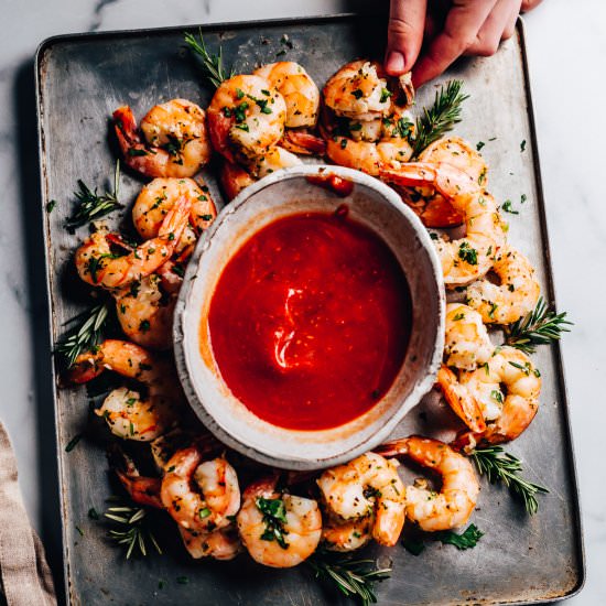 Juicy Garlic Shrimp