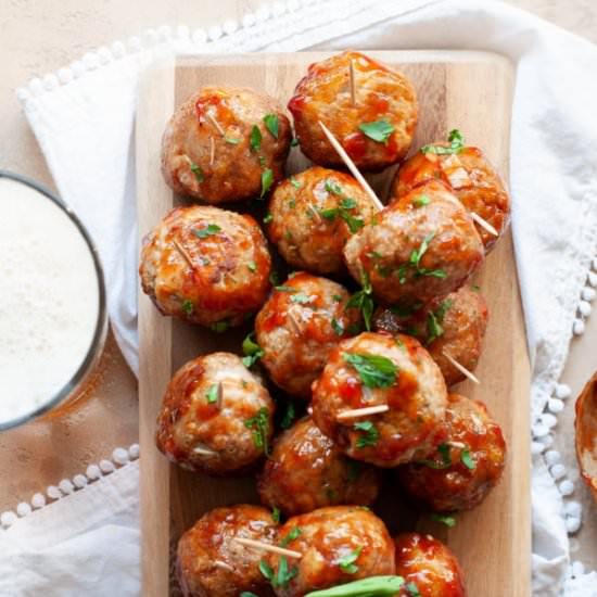 Healthier Sweet And Sour Meatballs