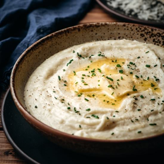 Parmesan Peppercorn Mashed Potatoes