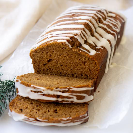 Vegan Gingerbread Loaf