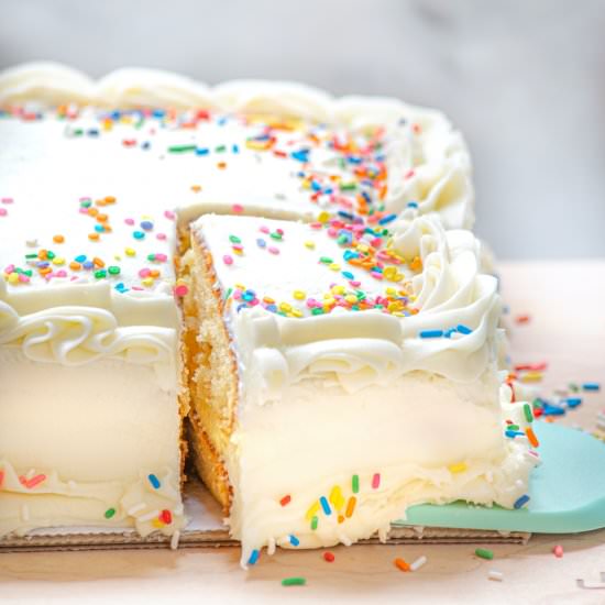 Copycat Costco sheet cake