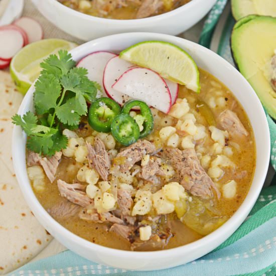 Zesty Instant Pot pozole