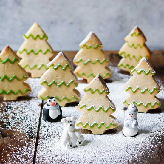 Christmas Tree Cookies