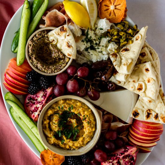 Mediterranean Snacking Board