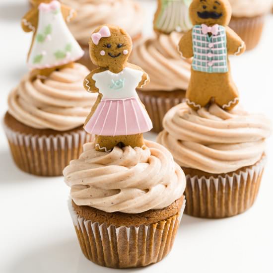 Gingerbread Cupcakes