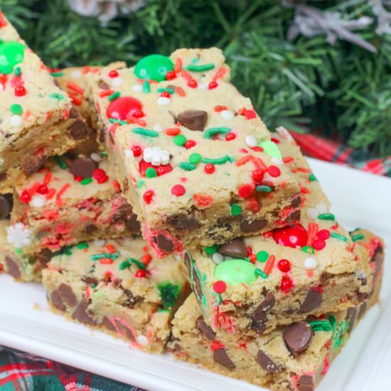 Christmas Cookie Bars