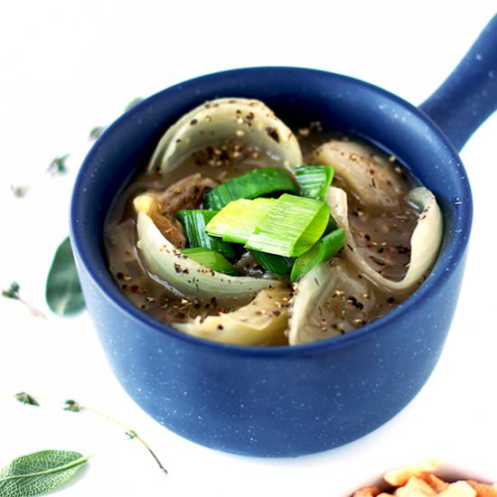 Onion Leek Soup