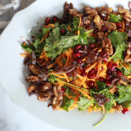 Butternut Squash and Kale Salad