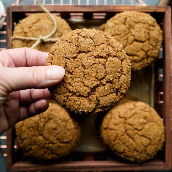 Gluten Free Ginger Cookies