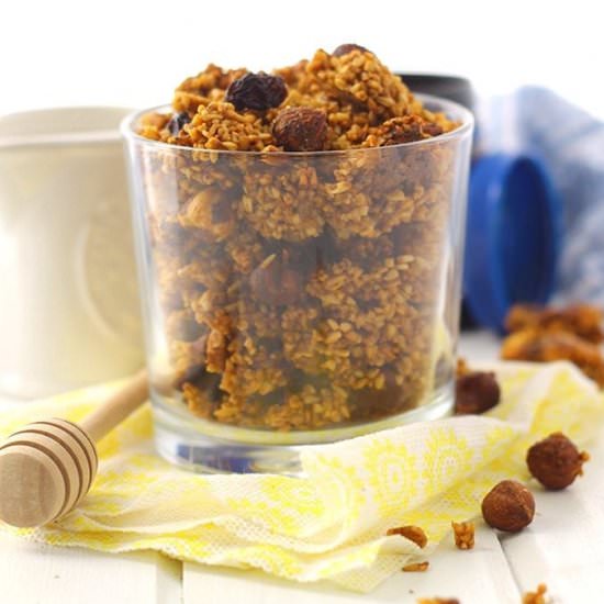Honey Nut Steel-Cut Granola