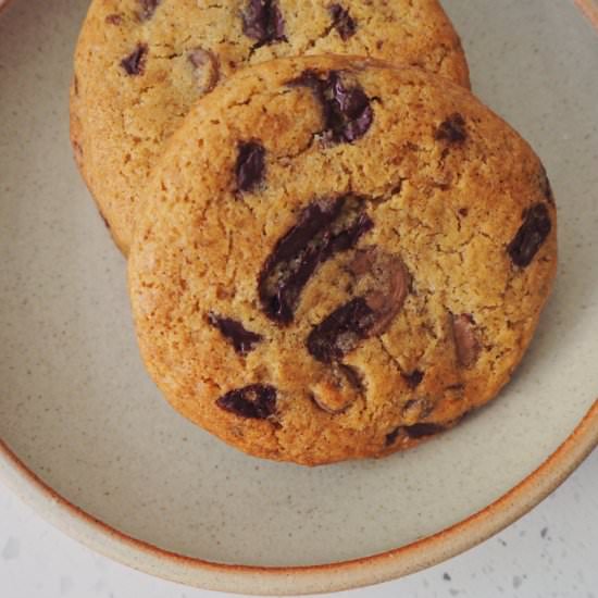 Miso chocolate chip cookies