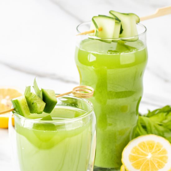 Healthy Celery Cucumber Juice