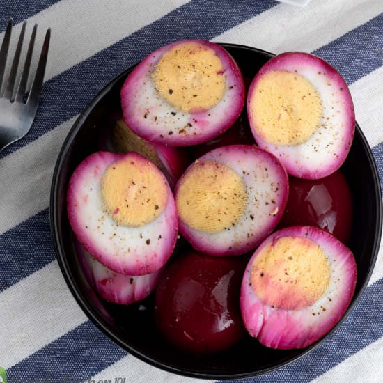 Healthy Easy Pickled Eggs Recipe