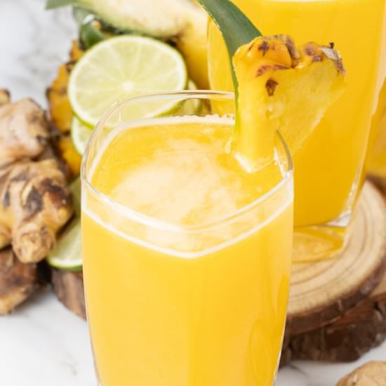 Pineapple Ginger Juice Recipe