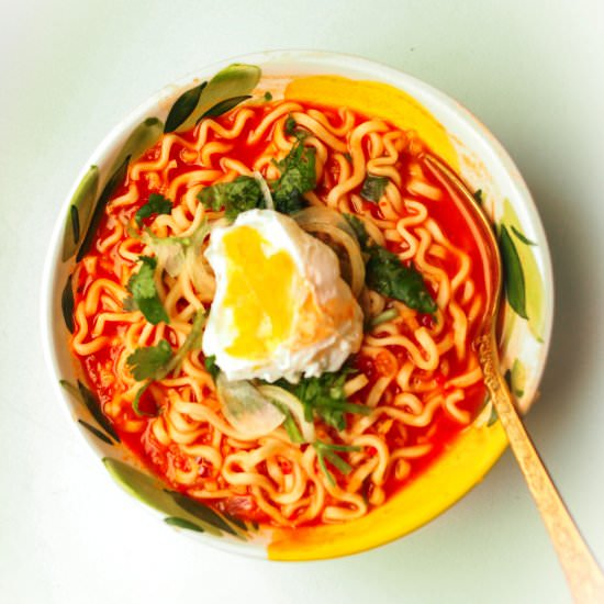 Quick Chili Ramen