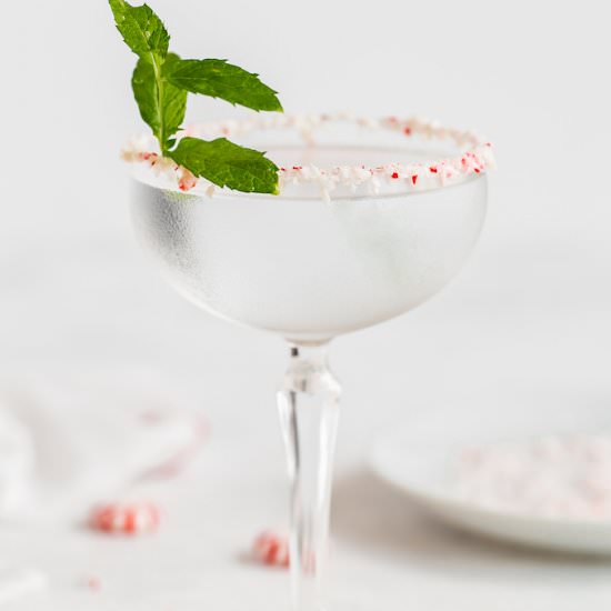 Peppermint martini
