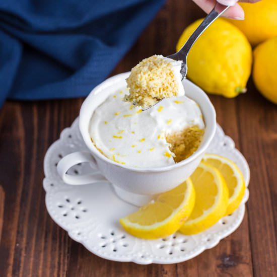 Lemon Mug Cake