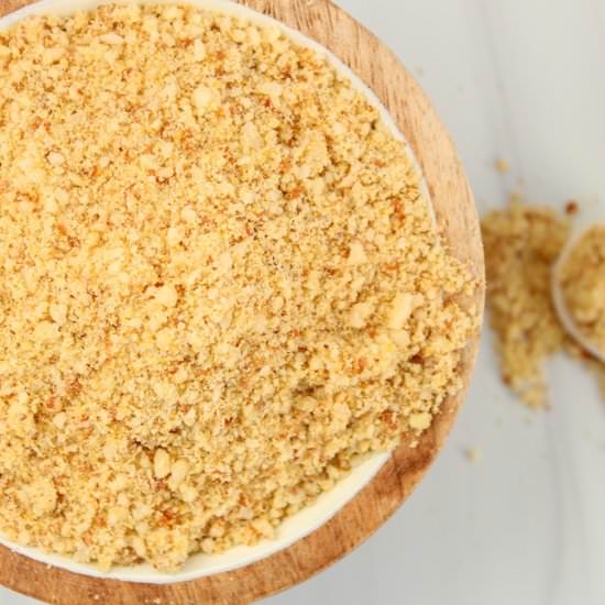 Vegan Almond Parmesan Cheese