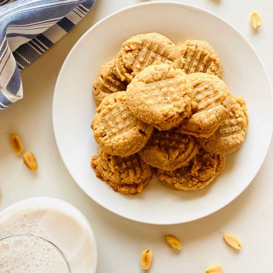 Gluten Free Peanut Butter Cookies