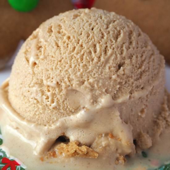 Gingerbread ice cream