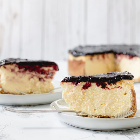 Huckleberry Cheesecake