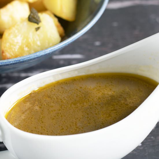 Vegan mushroom gravy