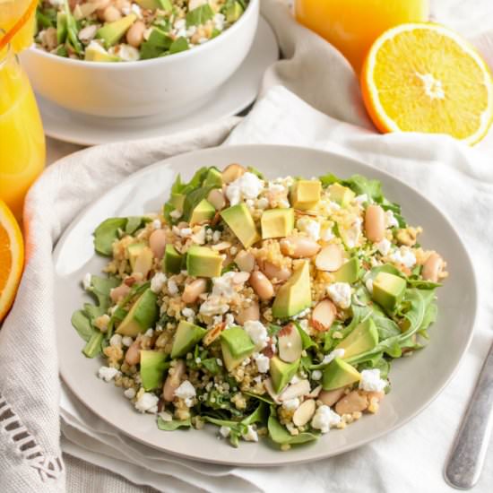 Quinoa Salad w/ Orange Vinaigrette