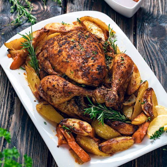 Whole Roasted Chicken