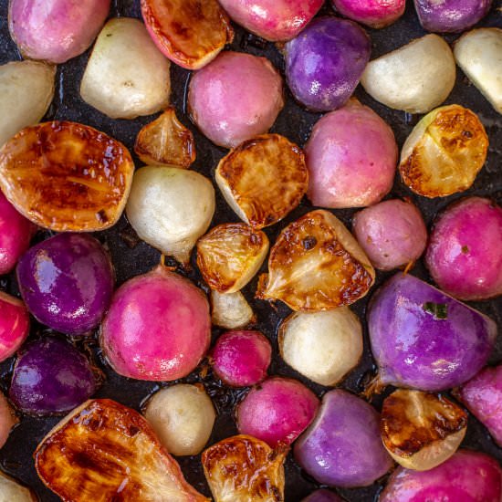 Sautéed Radishes