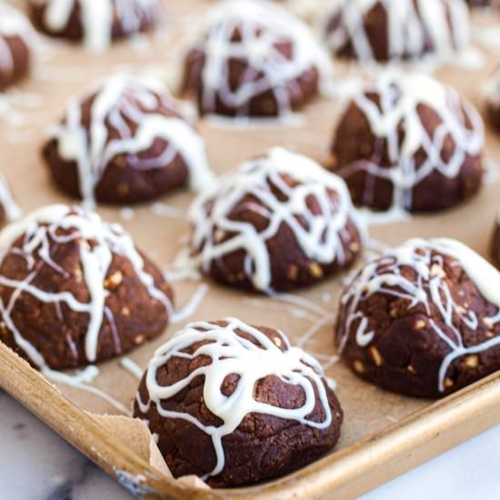 Chocolate Hazelnut Fudgy Bonbons
